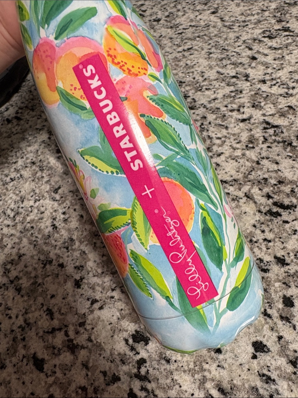 Starbucks + Lilly Pulitzer  Floral Stainless Bottle - Picture 6 of 7